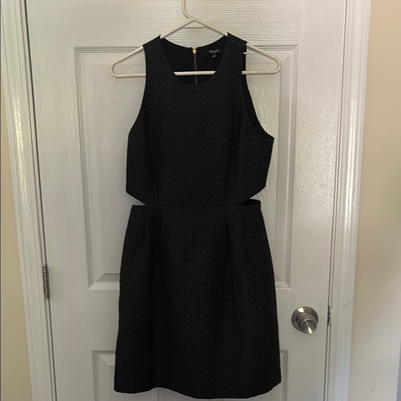 Madewell Black Sleeveless Dress - Picture 4 of 7